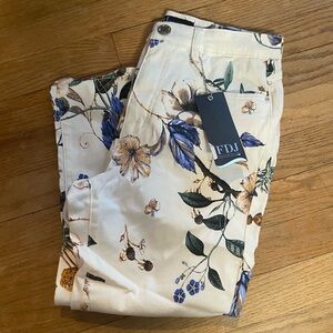 🆕 FDJ French Dressing Jeans Cropped Floral 6